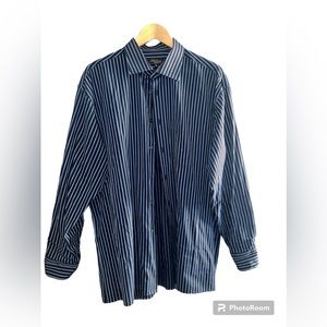 Polifroni Mens Milano Dress Shirt X-Large